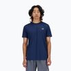 Мъжка тениска New Balance Run SS navy