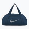 Дамска чанта за тренировки Nike Gym Club 24 l armory navy/ armory navy/ metallic silver