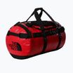 Пътна чанта The North Face Base Camp Duffel M 71 л червено/черно