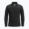 Мъжки термо суитшърт Smartwool Intraknit Thermal Merino Base Layer 1/4 Zip black/white