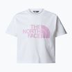 Детска тениска The North Face Crop Easy Tee tnf white/cyber t-shirt
