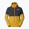 Мъжки суитшърт The North Face Glacier Heavyweight Full Zip HD куркума/асфалтово сиво