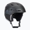 Ски каска Smith Mission matte black stripes