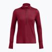 Дамска блуза с дълъг ръкав за бягане Under Armour Launch Pro Half Zip cardinal/reflection