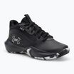 Under Armour GS Lockdown 7 детски баскетболни обувки черно/черно/металическо сребро