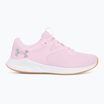 Under Armour дамски обувки за тренировка W Charged Aurora 2 prime pink/white/metallic silver