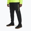 Мъжки панталон за бягане Under Armour Storm Run черен / жълт с висока видимост / светлоотразителен