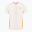 Мъжка тениска за бягане Under Armour Trail Run Zip stone/noble gold/reflective