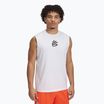 Мъжка баскетболна тениска Under Armour Curry бяла/черна