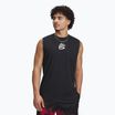Under Armour Curry Мъжки баскетболен потник черен/бял