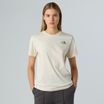 The North Face дамска тениска Box Nse Relaxed white dune/slate moss