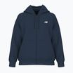 Дамски суитшърт New Balance Fleece Logo Full Zip athletic nb navy