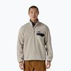 Мъжки потник Patagonia LW Synch Snap-T P/O oatmeal heather w/smolder blue trekking sweatshirt