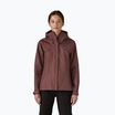 Дамско яке за дъжд Patagonia Torrentshell 3L Rain dark ruby