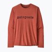 Мъжка блуза с дълъг ръкав Patagonia Cap Cool Daily Graphic Shirt '73 text logo / potters red x-dye