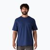 Мъжка тениска Patagonia Boardshort Logo Pocket Responsibili clement blue