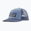 Шапка с козирка Patagonia P-6 Logo LoPro Trucker barnacle blue