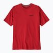 Мъжка тениска Patagonia P-6 Logo Responsibili-Tee amanita red