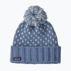 Зимна шапка Patagonia Snowbelle offset dot: barnacle blue