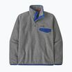 Мъжки суитшърт за трекинг Patagonia LW Synch Snap-T P / O nickel w / clement blue