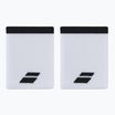 Хавлиен накитник Babolat Logo Jumbo Wristband 2 бр. white/black