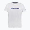 Детска тениска Babolat Exercise Babolat Jr white/white