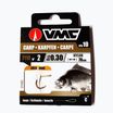 VMC Karp Златен метод лидерска примка кука с шип + линия 10 бр. злато 271102