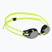 Детски очила за плуване Tracks JR Mirror silver/black/fluoyellow