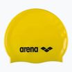 Детска шапка за плуване arena Classic Silicone Jr yellow / black