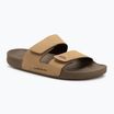 Quiksilver мъжки джапанки Rivi Leather Double Adjust tan 1