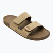 Quiksilver мъжки джапанки Rivi Leather Double Adjust tan 1