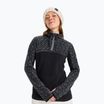 Дамски суитшърт ROXY Sayna Half Zip true black roxygram tonal