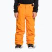 Детски панталони за сноуборд Quiksilver Estate orange pepper