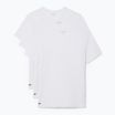 Мъжка тениска Lacoste TH9010 3-pack white