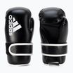 Adidas Point Fight Боксови ръкавици Adikbpf100 черно и бяло ADIKBPF100