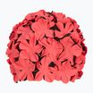 Fashy Flowers червена / черна дамска шапка за плуване