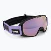Предпазни ски очила UVEX Xcitd CV black matt/mirror lavender yellow