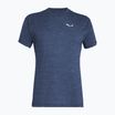 Мъжка тениска Salewa Puez Melange Dry dark java blue melange