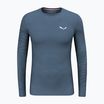Мъжка термоакивна блуза с дълъг ръкав Salewa Cristallo Warm AMR dark denim