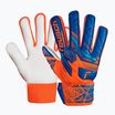 Детски вратарски ръкавици Reusch Attrakt Starter Solid Finger Support Junior shocking orange/blue