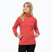 Jack Wolfskin дамски суитшърт Baiselberg с качулка FZ vibrant red