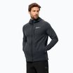 Мъжки потник Jack Wolfskin Kolbenberg Hooded Fz phantom fleece