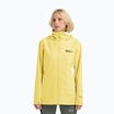 Дамско дъждобран яке Jack Wolfskin Trailtime 2L lemon ice