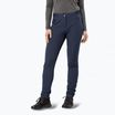 Дамски софтшел панталони Jack Wolfskin Geigelstein Slim night blue