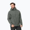 Мъжко дъждобранно яке Kammweg 3L Jkt M gecko green на Jack Wolfskin