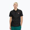 Мъжка поло тениска FILA Luckenwalde black/bright white striped