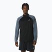 Мъжки ASICS Icon 1/2 Zip performance black/carrier grey за бягане с дълъг ръкав