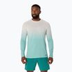 Мъжка блуза с дълъг ръкав за бягане ASICS Seamless birch/oasis green