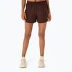 Дамски къси панталони за бягане ASICS Nagino Run Adjustable 4IN coffee