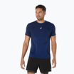 Мъжка тениска за бягане ASICS Road Seamless illusion blue/glow yellow